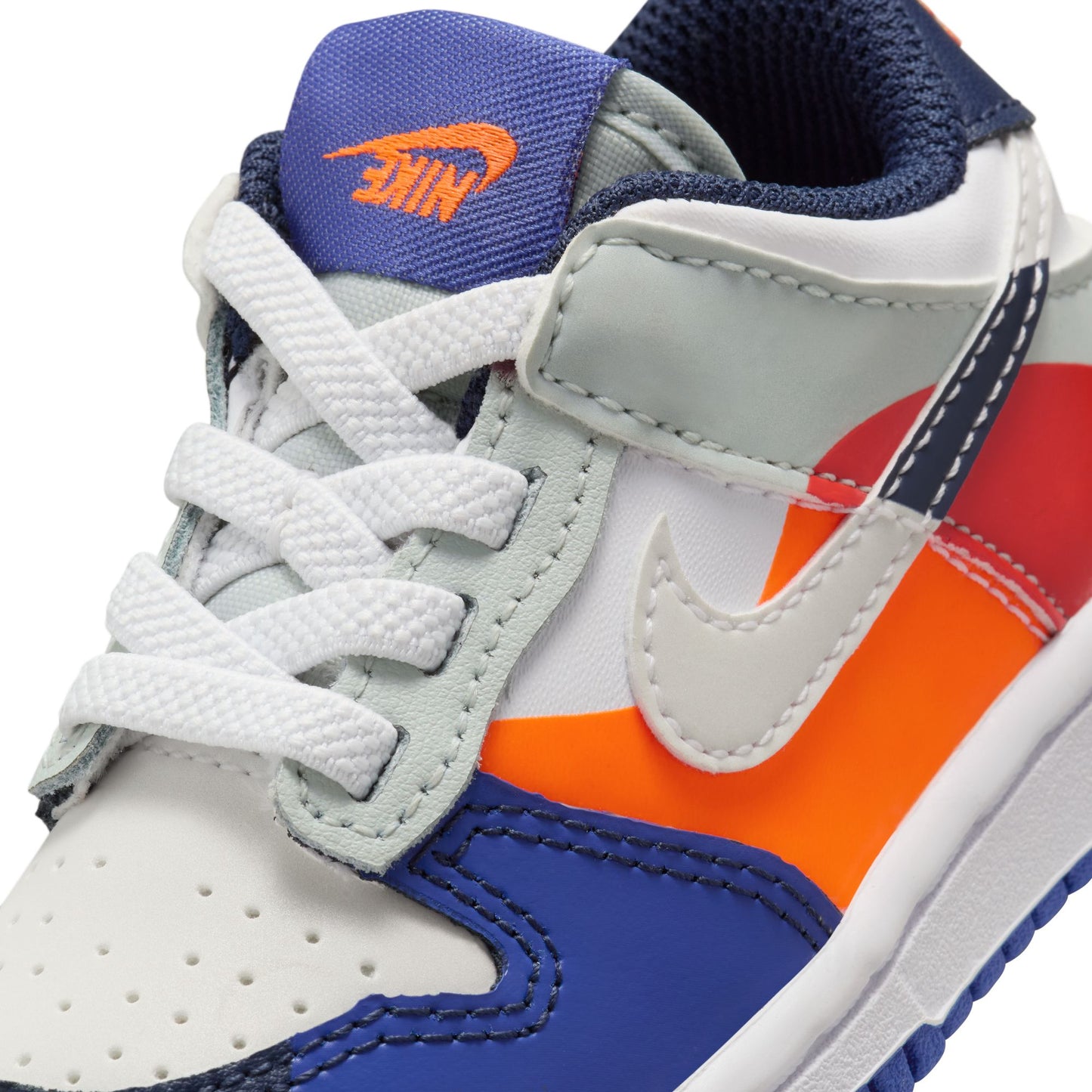 Toddler Nike Dunk Low SE - "Light Silver Midnight Navy"