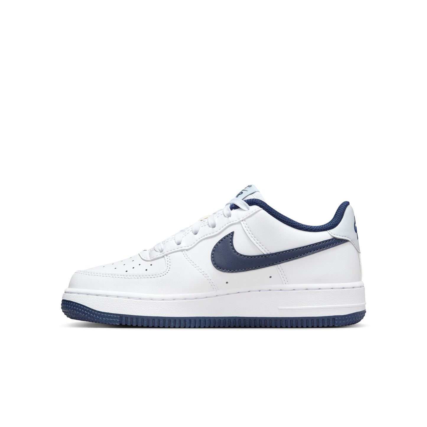 Big Kid's Nike Air Force 1 - White/Midnight Navy