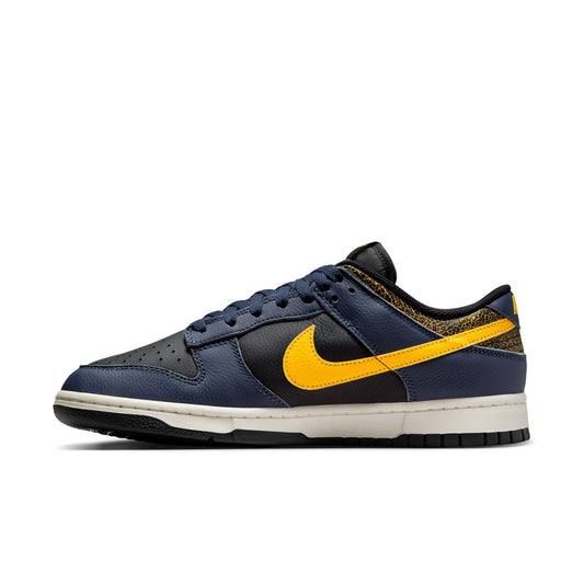 Men's Nike Dunk Low Retro - Midnight Navy/Yellow