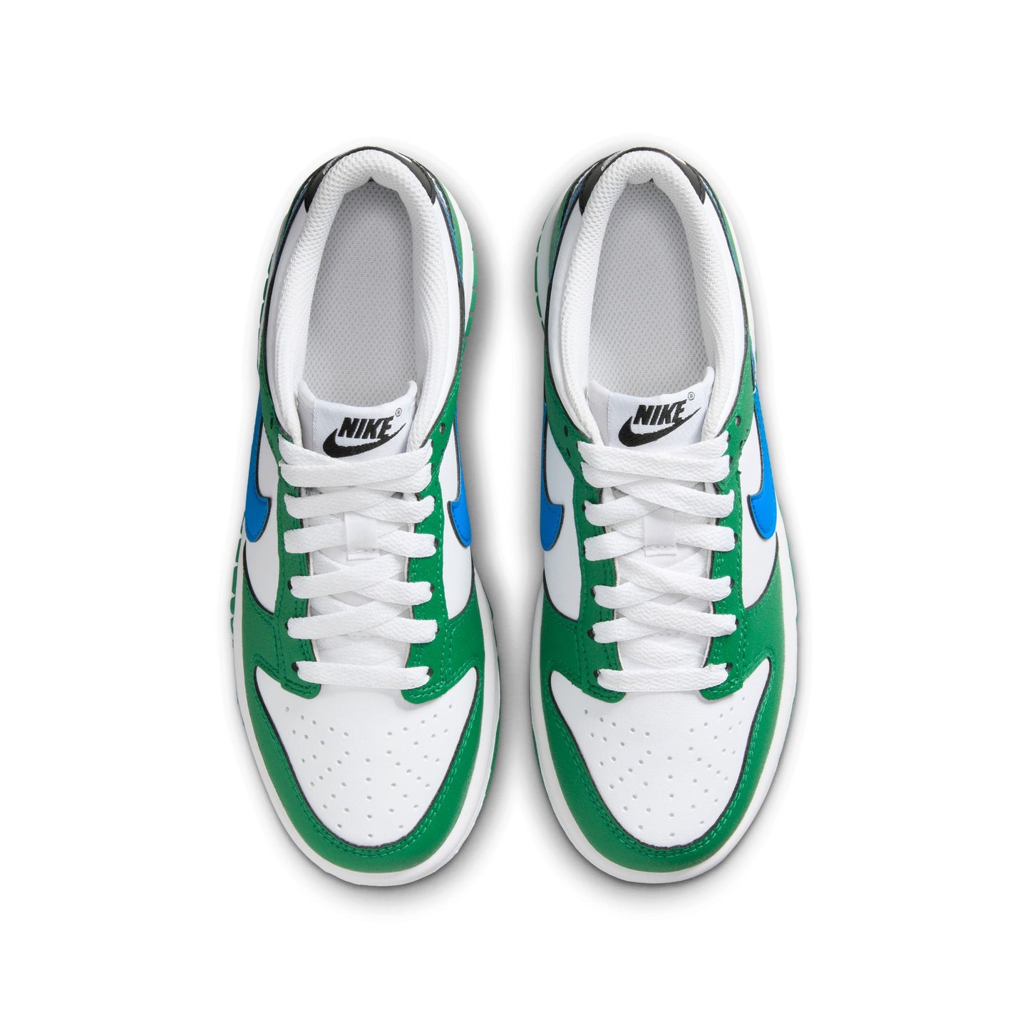 Big Kid's Nike Dunk Low - Malachite/Photo Blue