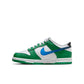 Big Kid's Nike Dunk Low - Malachite/Photo Blue