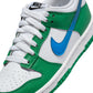 Big Kid's Nike Dunk Low - Malachite/Photo Blue