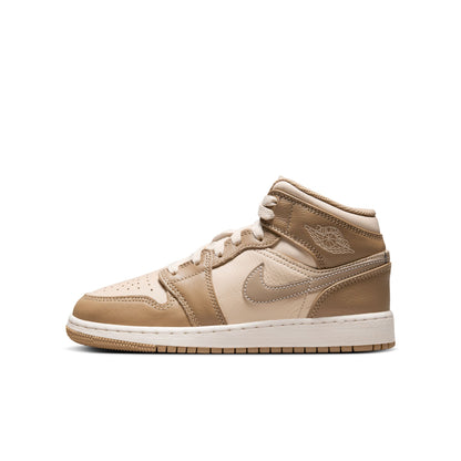 Big Kid's Air Jordan 1 Mid - "Legend Brown"