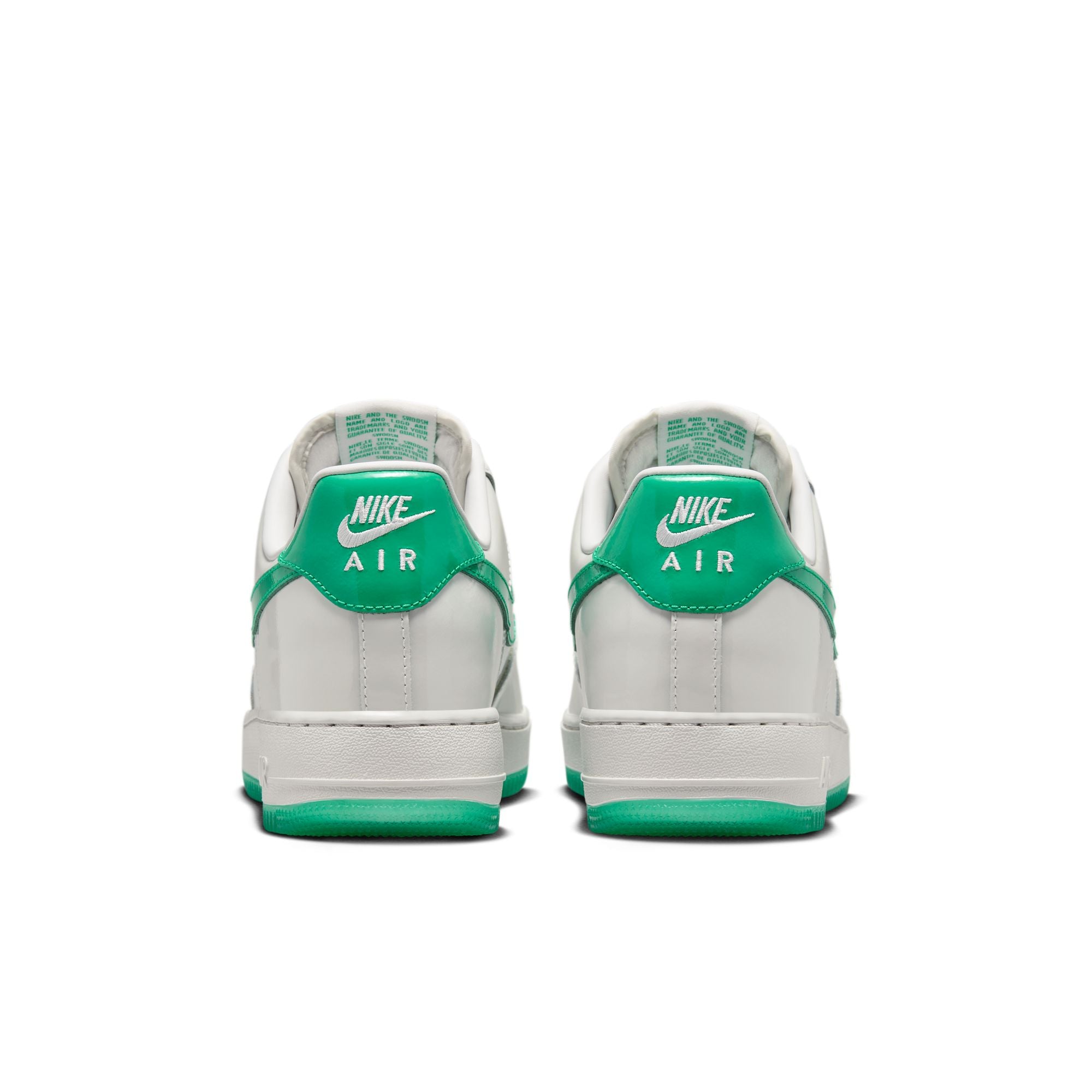 Men s Nike Air Force 1 07 Premium Platinum Tint Stadium Green