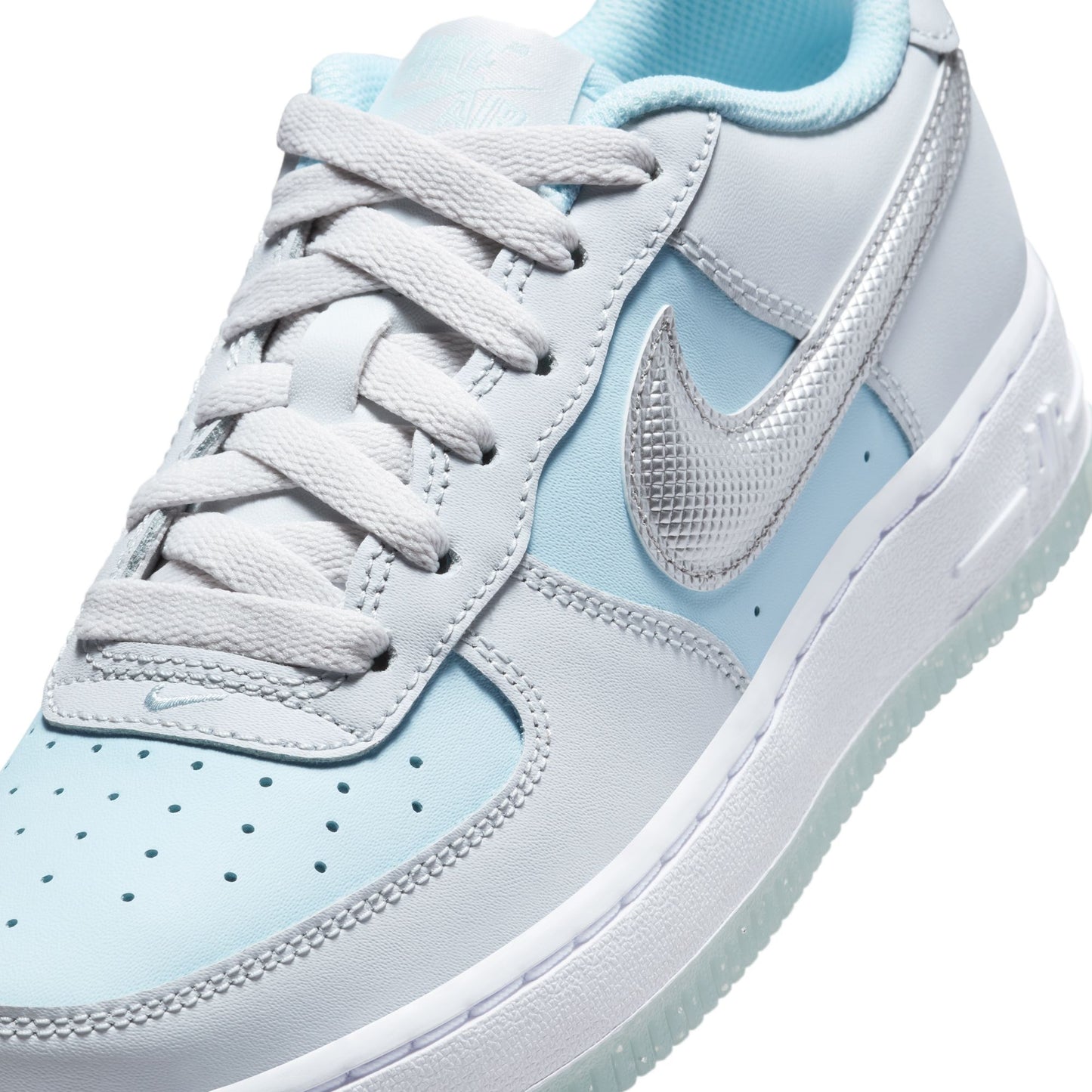 Big Kid's Nike Air Force 1 - "Pure Platinum"