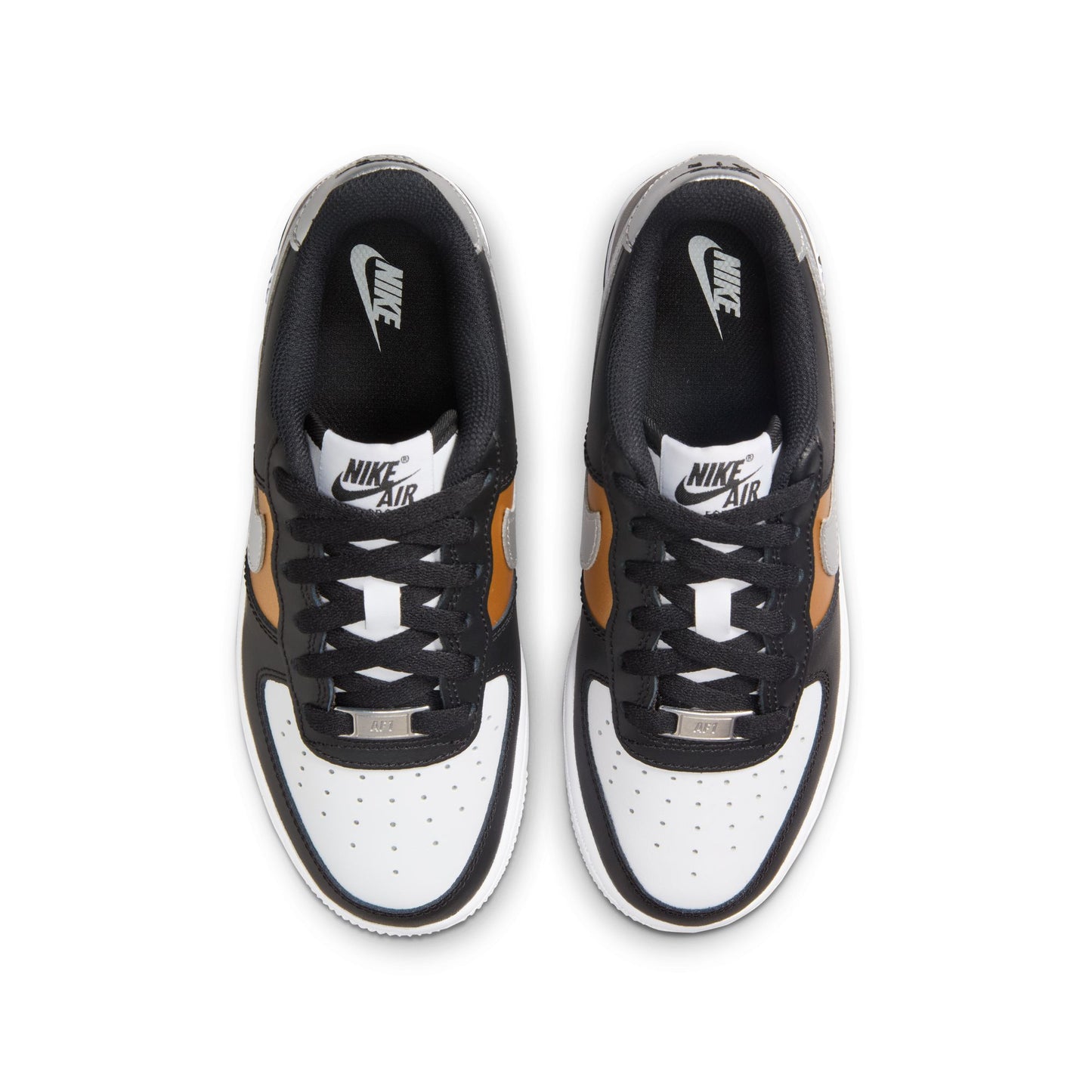 Big Kid's Nike Air Force 1 - Black/Gold