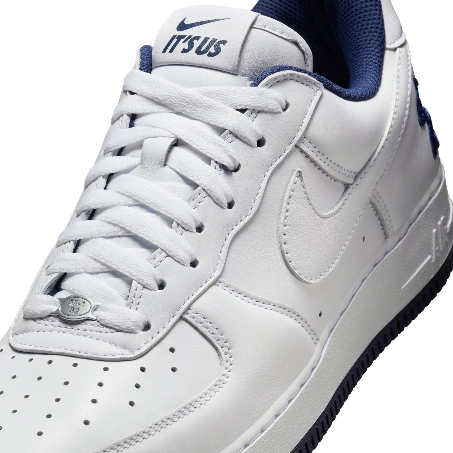 Men's Nike Us Force 1 - "White Midnight Navy"