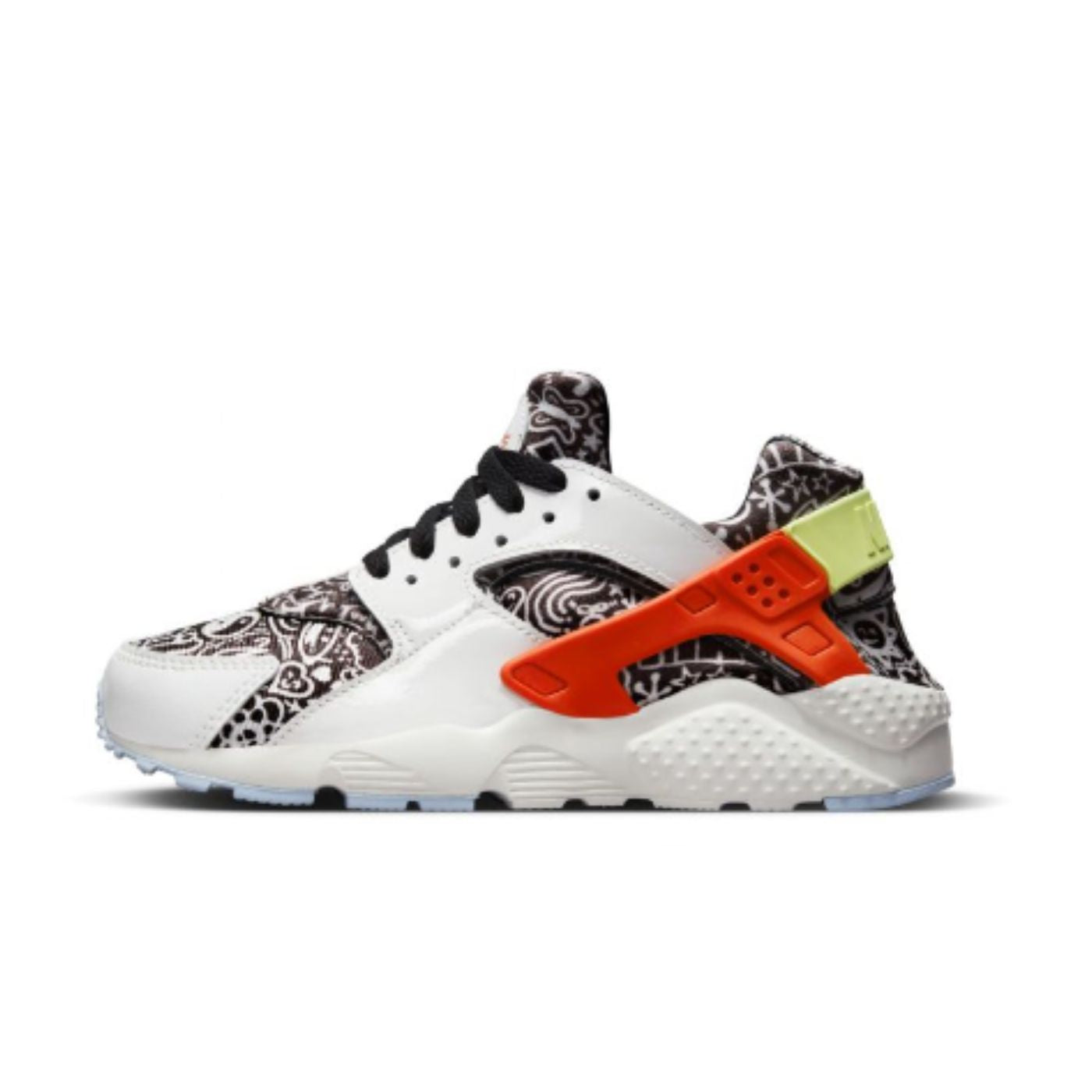 Nike Huarache Run SE GS - Summit White/Lt. Lemon Twist