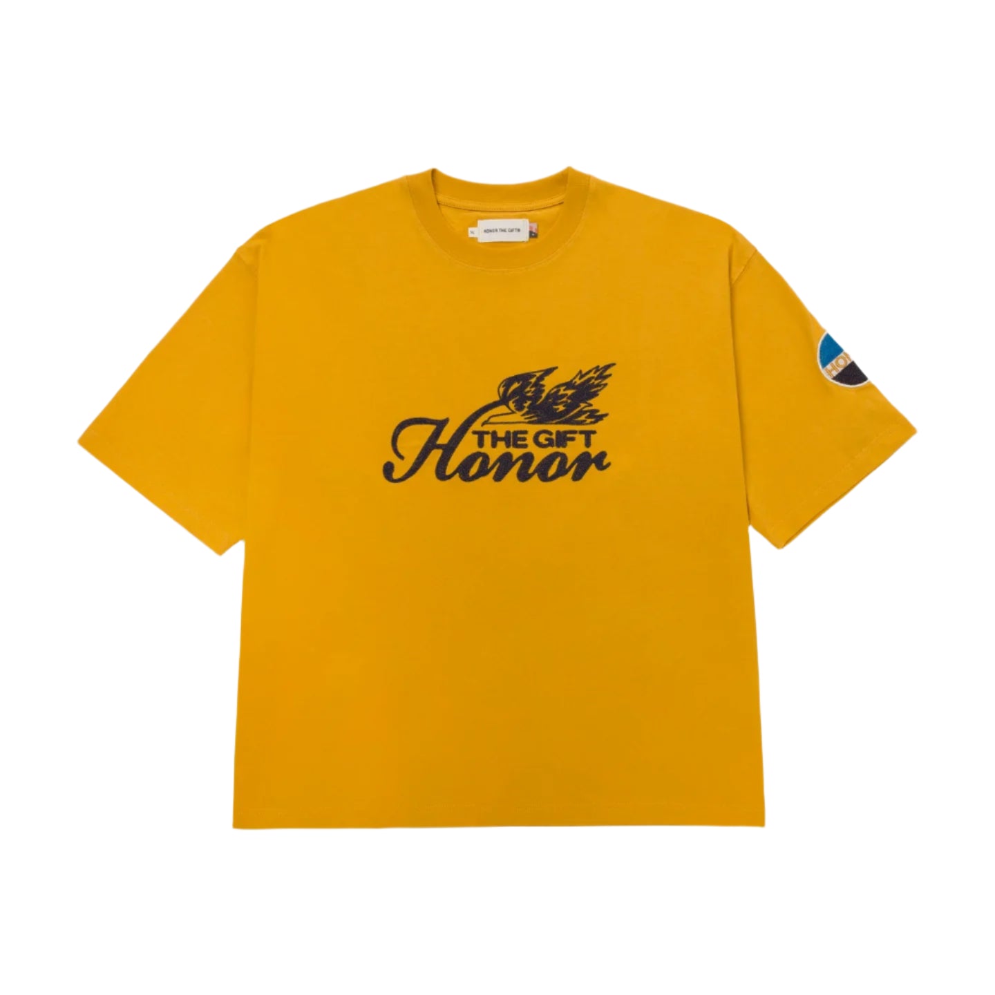 Honor The Gift Auto Club Box Tee - "Yellow"