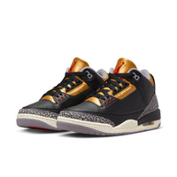 Women's Air Jordan 3 Retro - Black/Metallic Gold