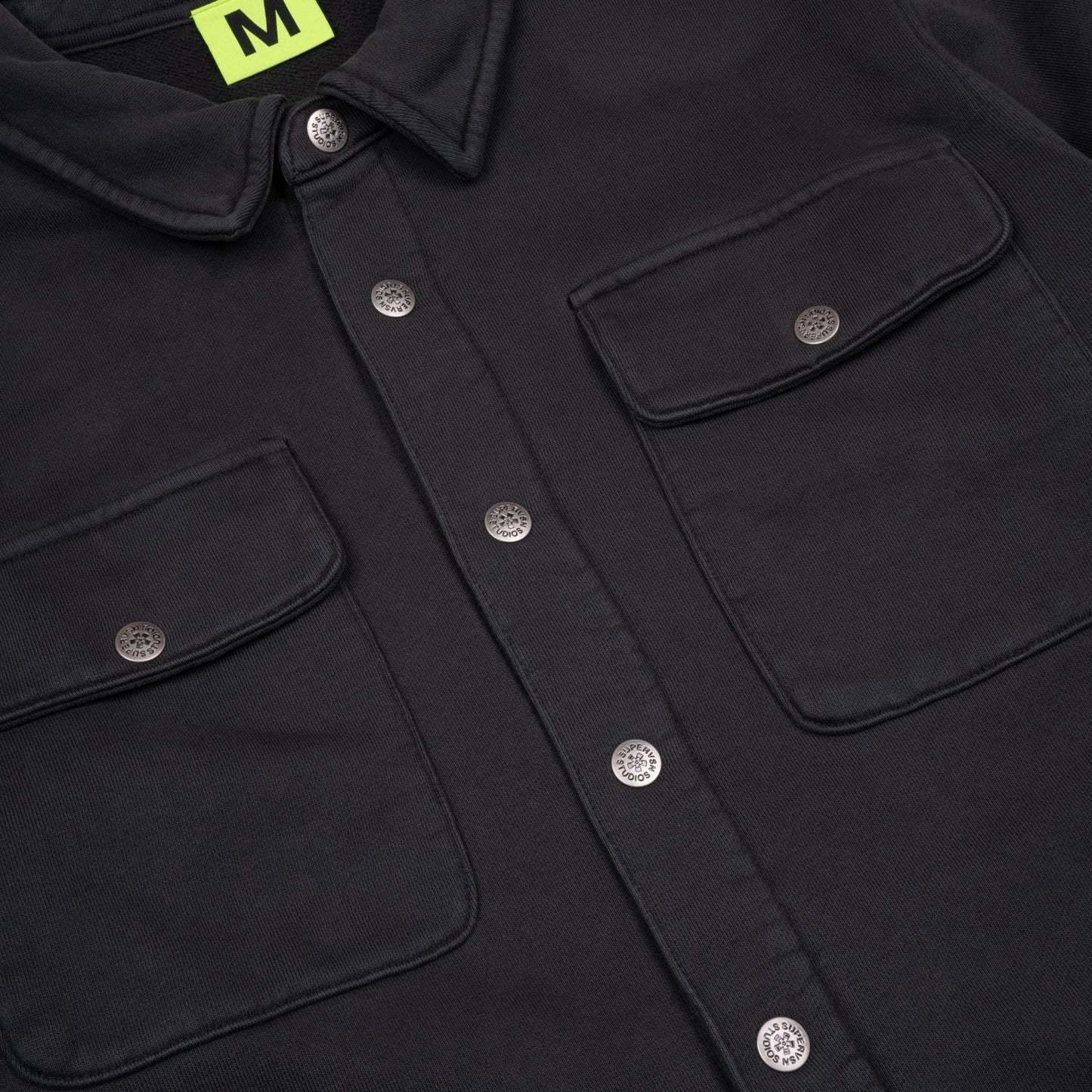 Supervsn Peace Overshirt - Vintage Black