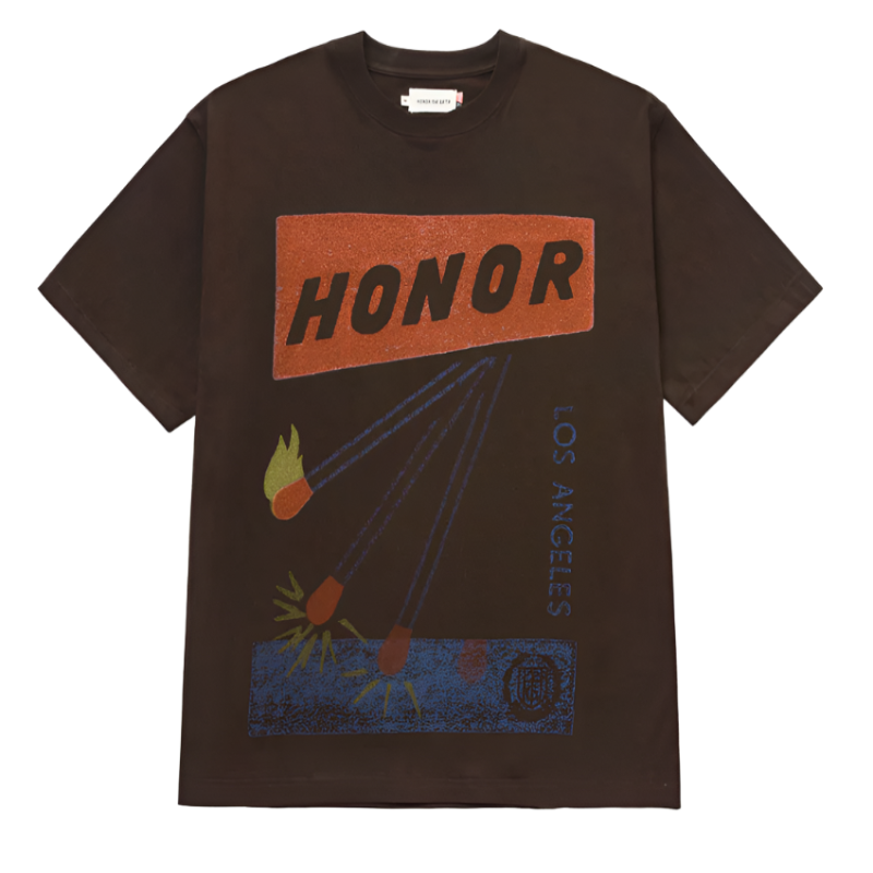 Honor The Gift Matchbox SS Tee - Black