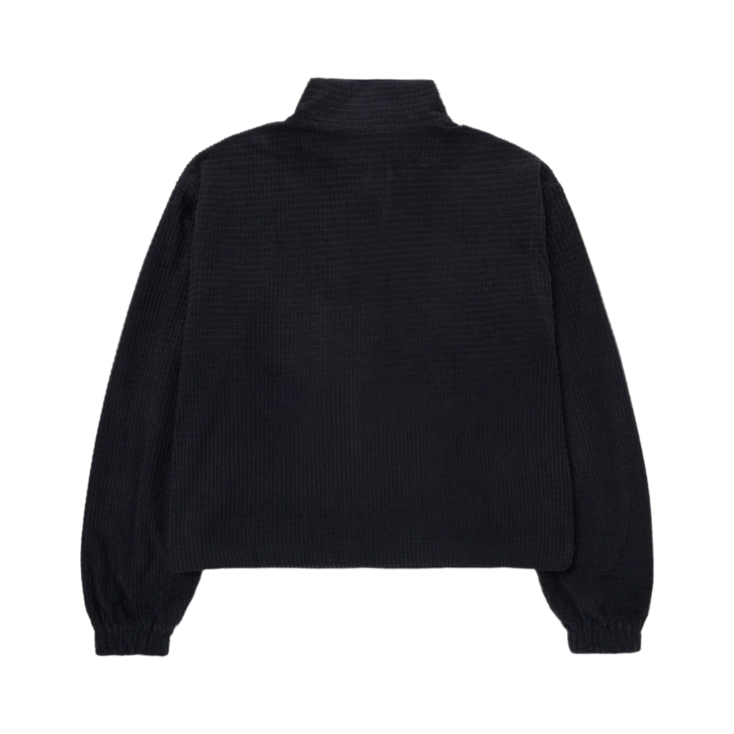 Honor The Gift Textured Knit Anorak - "Black"