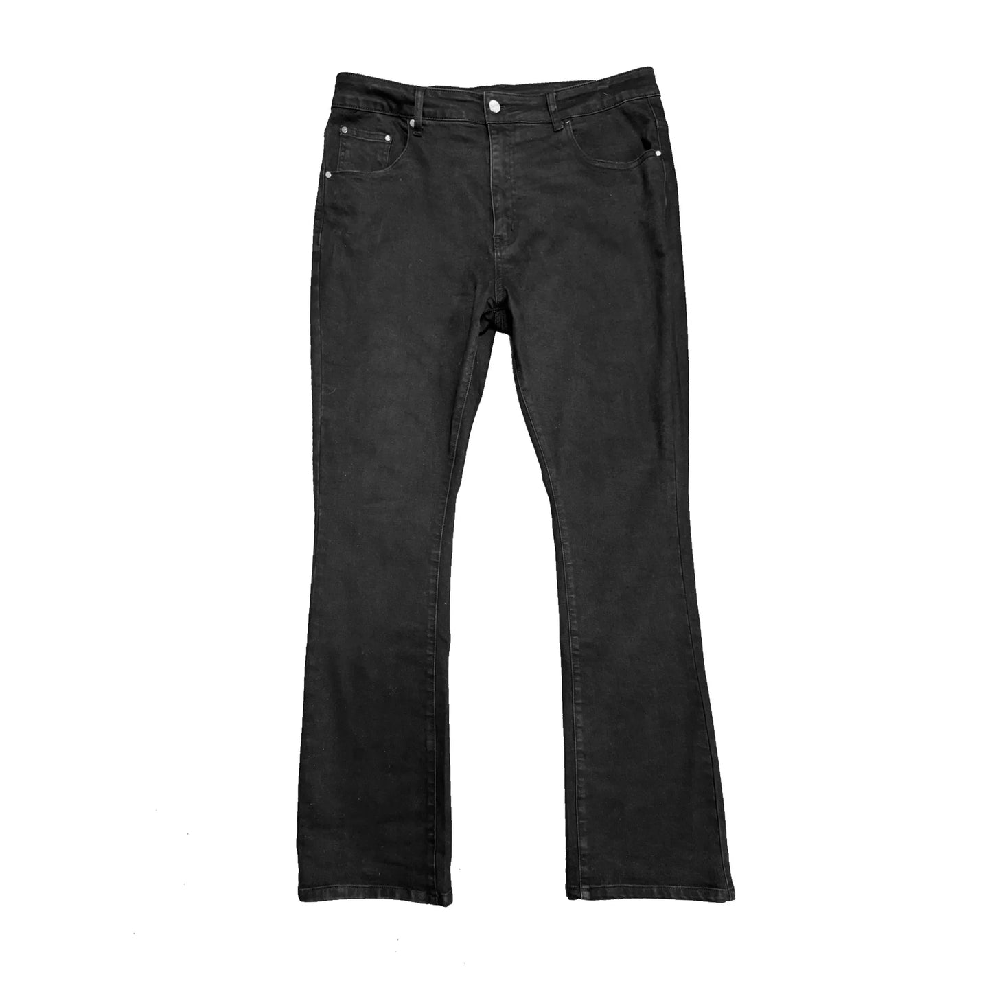 Retrovert Slim Straight Jeans - Black