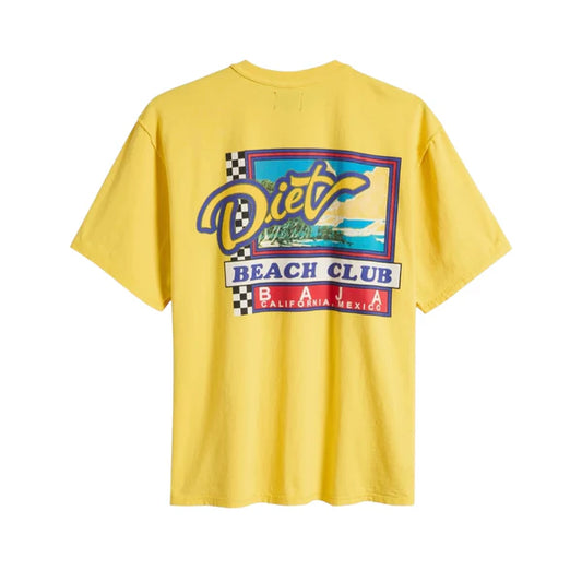 Diet Starts Monday Baja Tee - Yellow