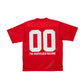 Felt Overtown Mesh Football Jersey - Team Red