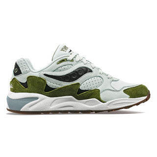 Men's Saucony Grid Shadow 2 - Green/Green