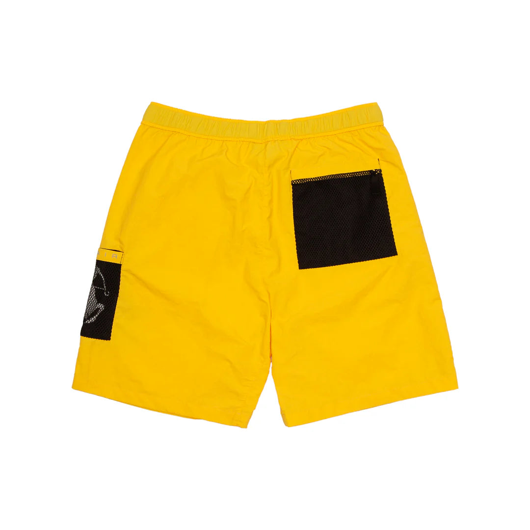 Sinclair Mesh Pocket Shorts - Yellow