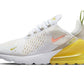 Women's Nike Air Max 270 - White/Crimson