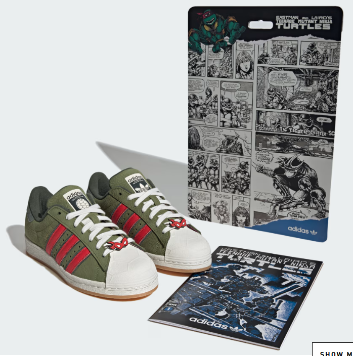 Men's Adidas x TMNT Shell Toe