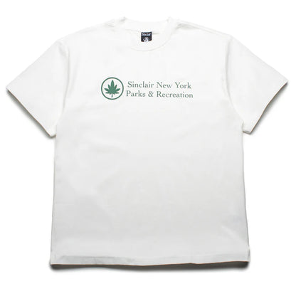 SINCLAIR PARKS AND REC TEE | WHITE