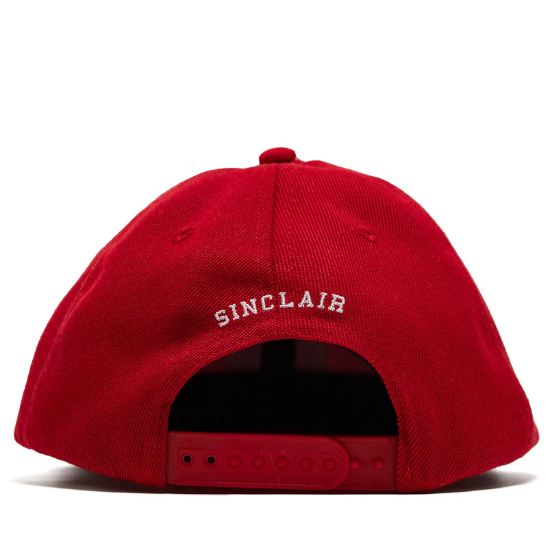 Sinclair Tackle Twill Snapbacks - Red