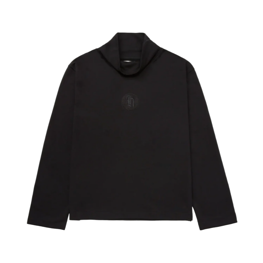 Honor The Gift "Stamp Patch" Turtle Neck Pullover - Black