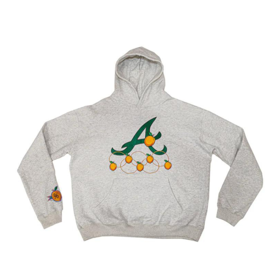 Nostalgia Atlanta Hoodie - Heather Grey