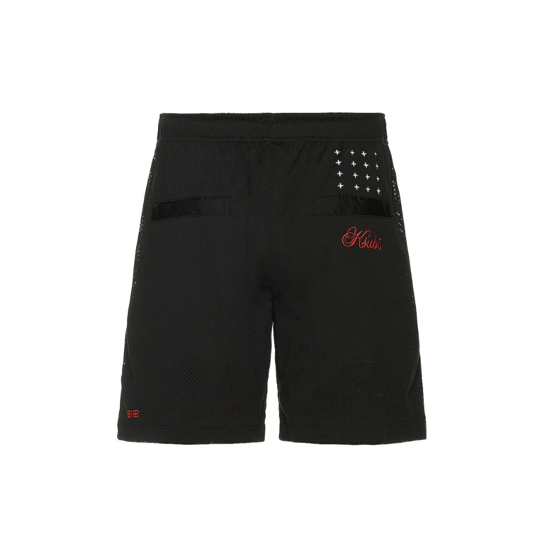 Ksubi Scripted Mesh Shorts - Black