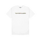 Paper Planes Diamond & Stripes Tee - White