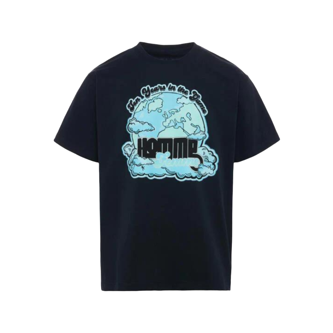 Homme Femme The Clouds Tee - Black