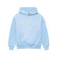 Purple HWT Fleece PO Hoody - Light Blue