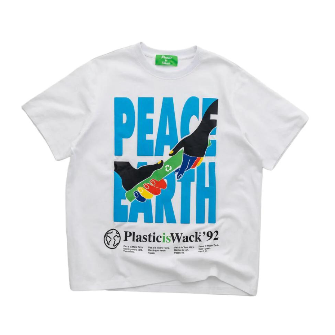 PLASTIC IS WACK PASS T-SHIRT | WHITE