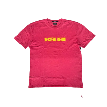 Ksubi Pixel Sign Biggie SS Tee - Sundown