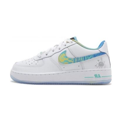 Big Kid's Nike Air Force 1 LV8 - White Light Menta