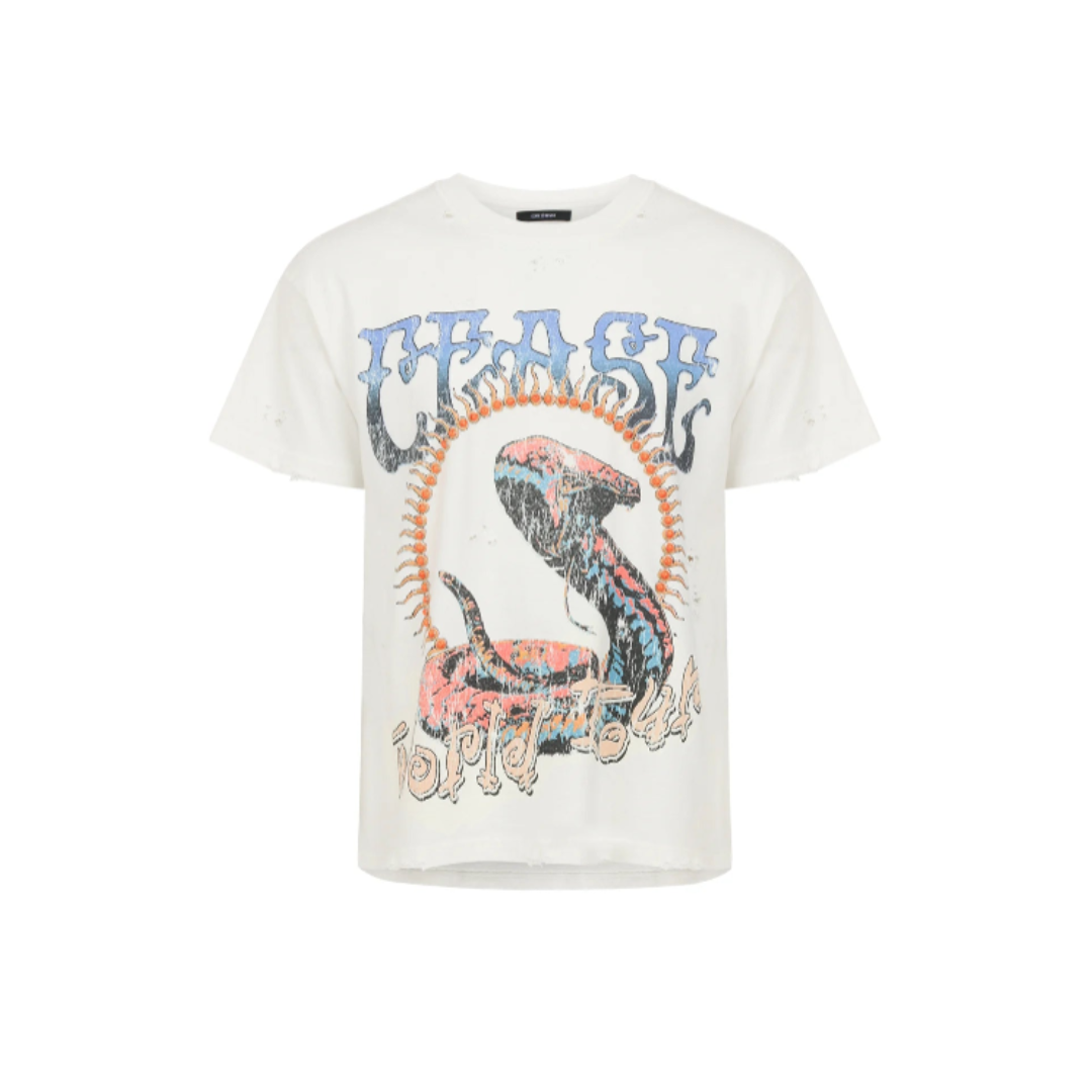 Cease & Desist Snake World Tour T-Shirt - White