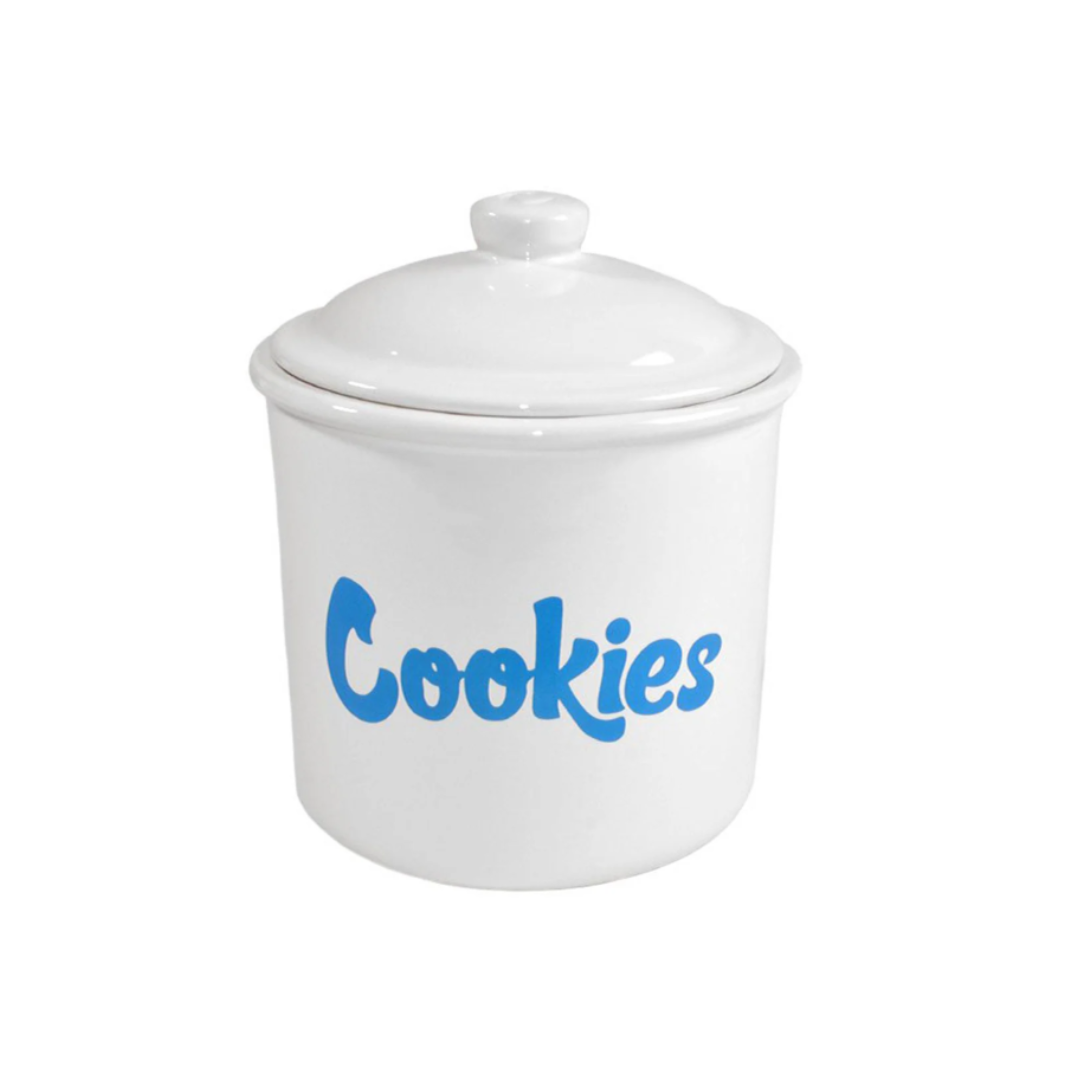 Cookies Ceramic Cookie Jar - White