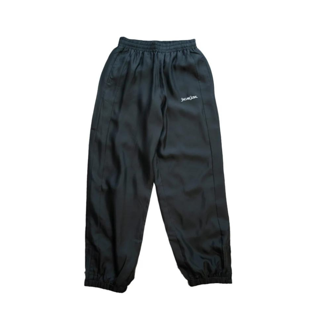 Sinclair Silk Track Pants - Black