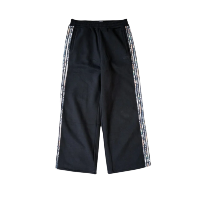 EPTM Real Camo Striped Baggy Pants - Black