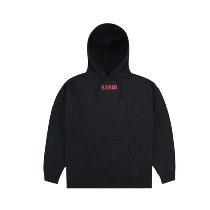 Pleasures Vertical Hoodie - Black