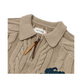 Honor The Gift Cable Zip Leisure Henley - Stone