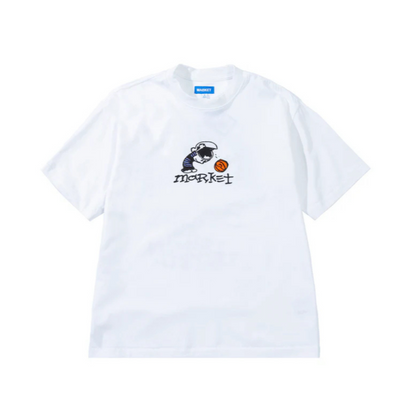 Market Business As Usual Tee - White