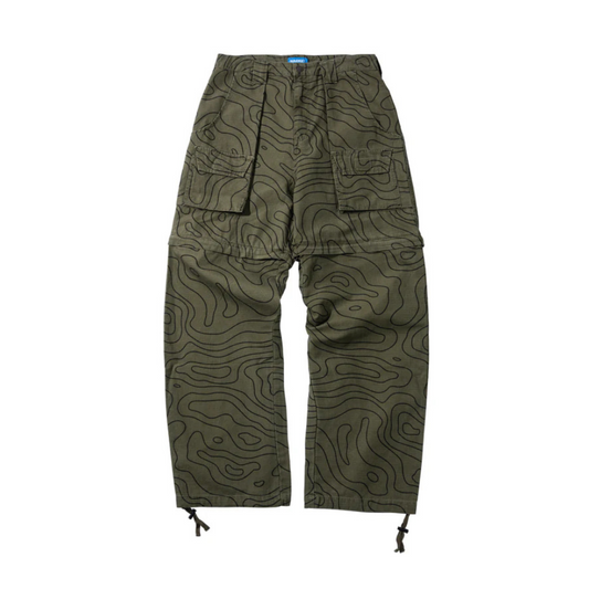 Market Topo Moraine Zipper Pants - Kelp