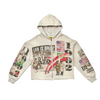 RVS Labs Sun Washed "Article" Zip Hoodie - Beige