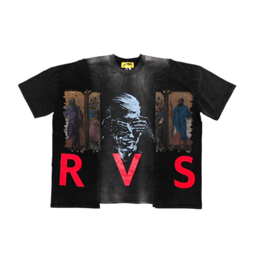 RVS Labs "Seeker" Split T-Shirt - Black