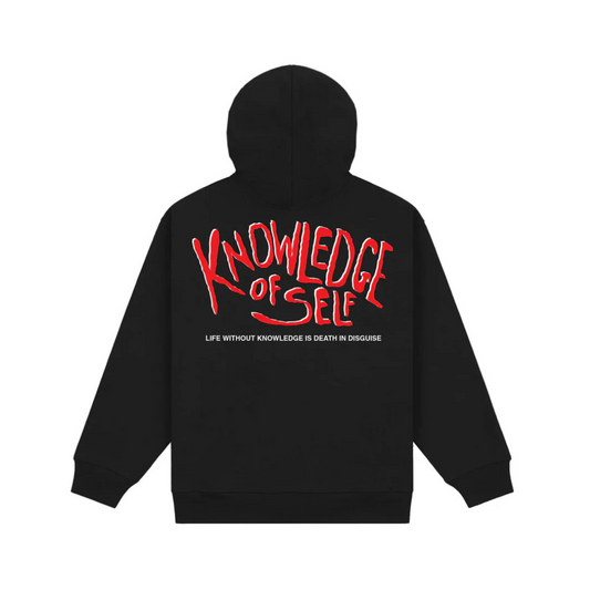 Individualist Knowledge Of Self Hoodie - Black