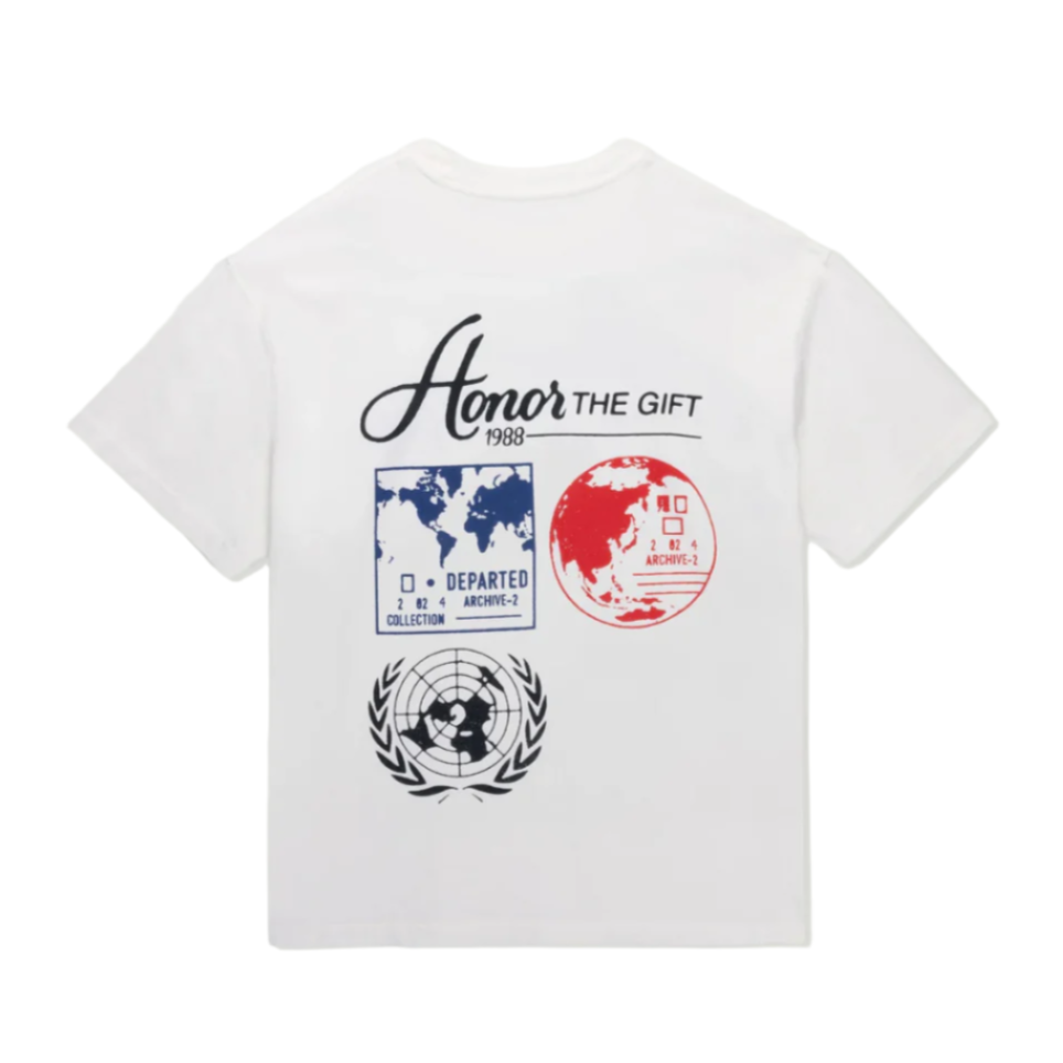 Honor The Gift Travel T-Shirt - White