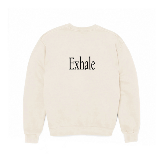 Students Kind Reminder Fleece Crewneck - Nude