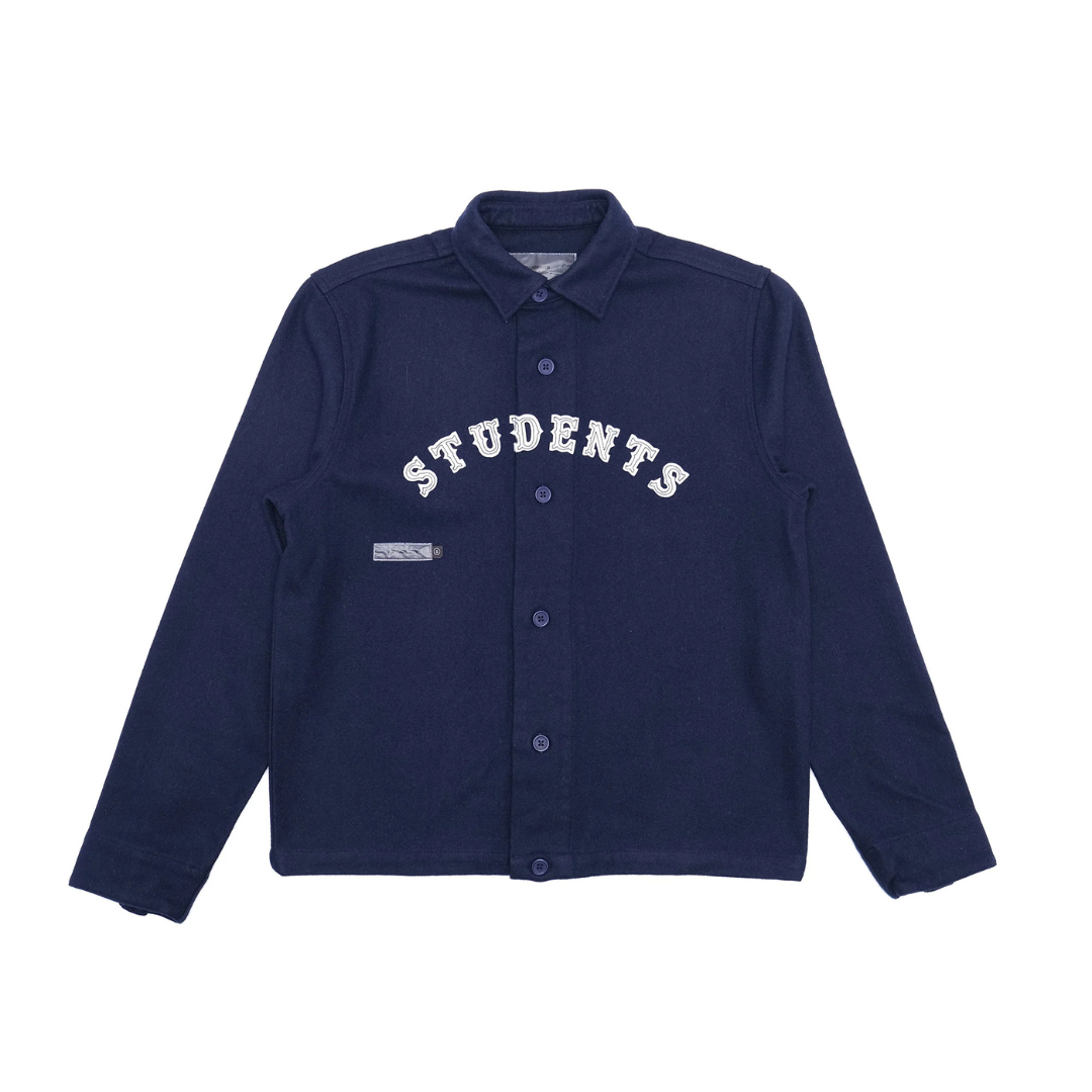 Students Rex Wool Jacket - Navy