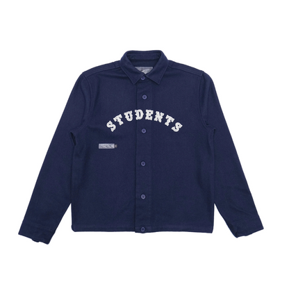 Students Rex Wool Jacket - Navy